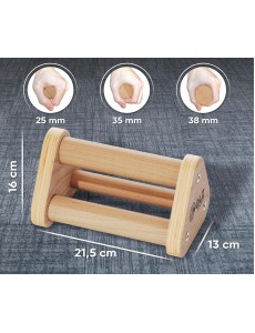 Push Up Ročke iz Bukovega Lesa za Sklece in Kalisteniko