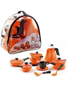 Set: Kuhinja oranžna 23 kos Set: Kuhinja oranžna 23 kos