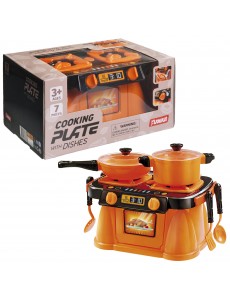Set: Kuhinjska plošča oranžna 7 kos Set: Kuhinjska plošča oranžna 7 kos